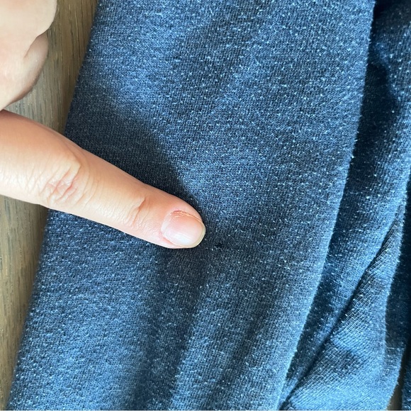 H&M Dark Blue Regular Fit Long Sleeve Sweatshirt - Picture 7 of 11